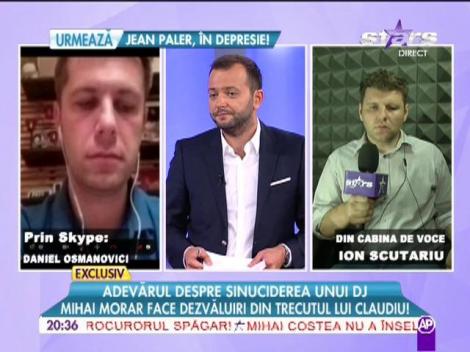 Daniel Osmanovici şi Ion Scutariu, adevărul despre sinuciderea lui Claudiu Roman