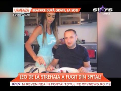 Leo de la Strehaia a fugit din spital!