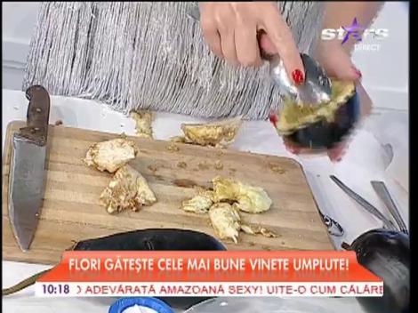 Vinete cu branză și busuioc