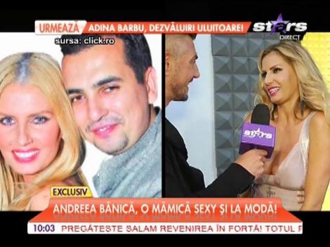 Andrea Bănică, o mămică sexy și la modă