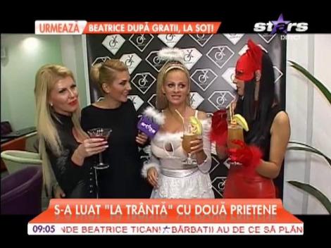 Sânziana Buruiană, o barmaniţă sexy