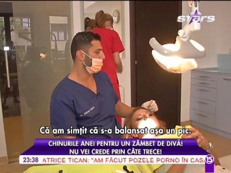 Ana Mocanu, probleme cu dinții