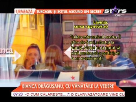 Bianca Drăguşanu, cu vânătăile la vedere