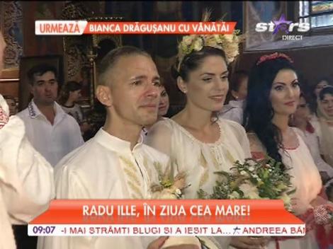 Radu Ille, emoţionat până la lacrimi