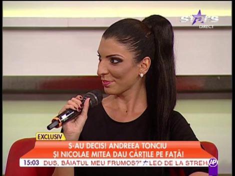 Andreea Tonciu dă cărţile pe faţă