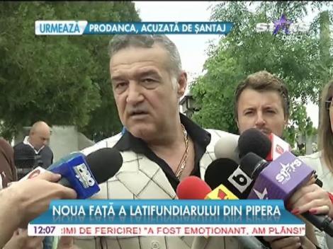 Gigi Becali, singura poză în libertate