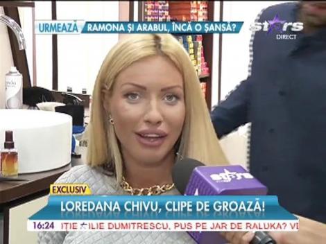 Loredana Chivu, clipe de groază!