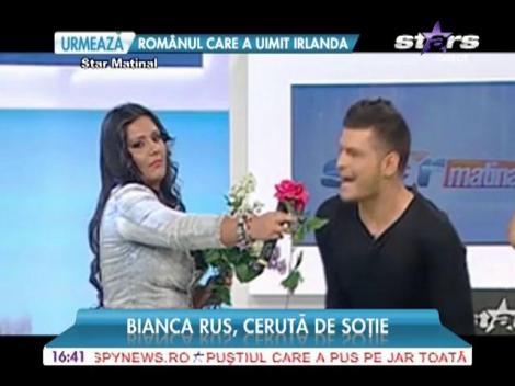 Bianca Rus, cerută de soţie de un admirator secret!