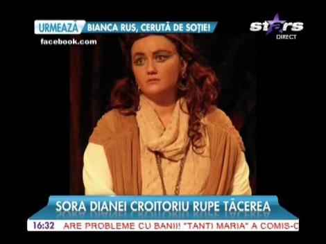 Sora Dianei Croitoru, soprana care a vrut să-şi pună capăt zilelor, rupe tăcerea!