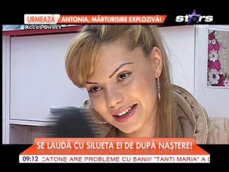 Beyonce de România nu a rămas cu semne după naştere!