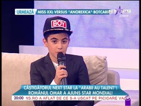 Omar, câştigătorul ”Next Star”, va participa la "Arabii au talent"!