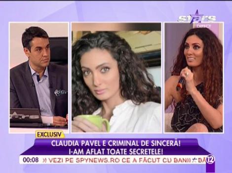 Claudia Pavel: "Nu-mi place să-mi expun viaţa privată"