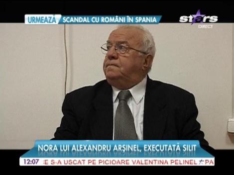 Nora lui Alexandru Arşinel, executată silit!