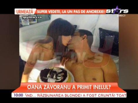 Oana Zăvoranu a primit un inel de la noul iubit