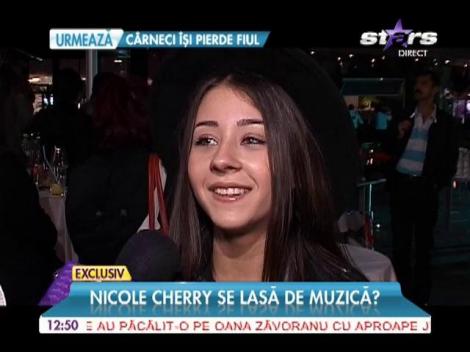 Nicole Cherry nu se opreşte doar la muzică