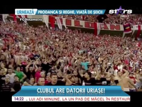 Dinamo are datorii uriașe!