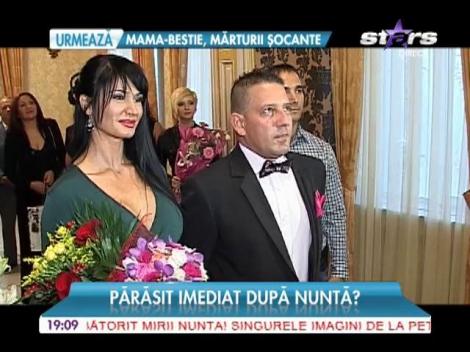 Cel mai scurt mariaj din showbiz! Costin Mărculescu,  părăsit imediat după nuntă!