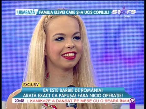 Ea este Barbie de România! Arată aşa, fără nicio operaţie estetică!