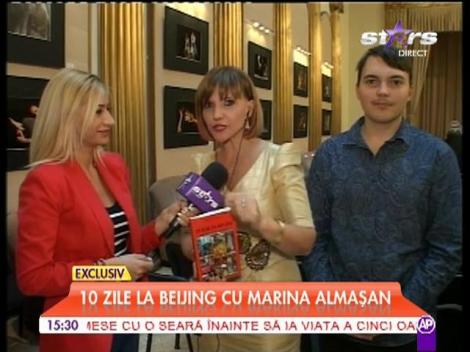 Marina Almășan a lansat cartea ”10 zile la Beijing”