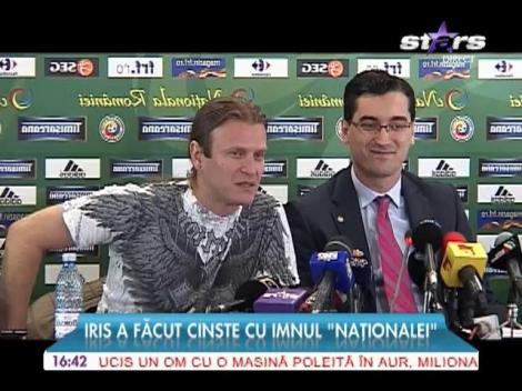 Echipa națională a României are un nou imn oficial, cântat de IRIS