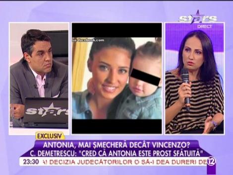 Astrele, împotiva Antoniei