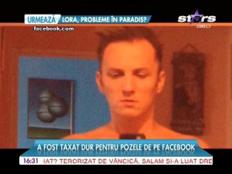 Mihai Trăistariu, taxat dur pentru pozele postate pe Facebook