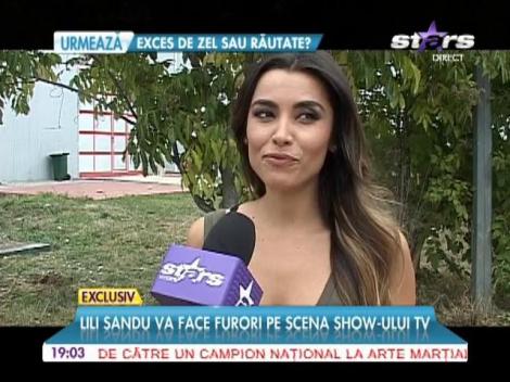 Lili Sandu s-a întors în România pentru "Dansează printre stele"