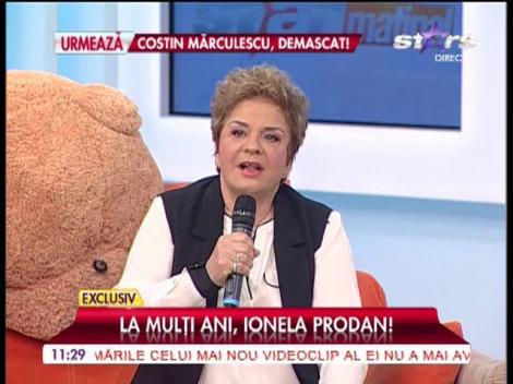 Ionela Prodan, supriză dulce la ”Star Matinal”
