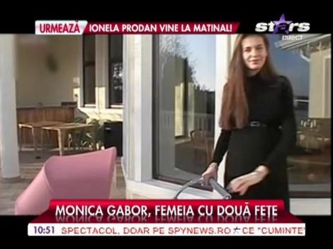 Detalii neştiute despre Monica Gabor, femeia cu două feţe!