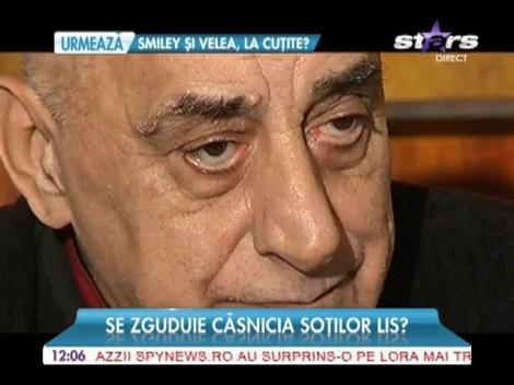 Se zguduie căsnicia soţilor Lis?