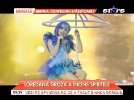 Loredana Groza a încins spiritele în platoul Radio ZU