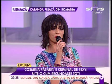 Cosmina Păsărin: ”Iubitul meu nu este gelos pe partenerul de la Dansează printre stele”