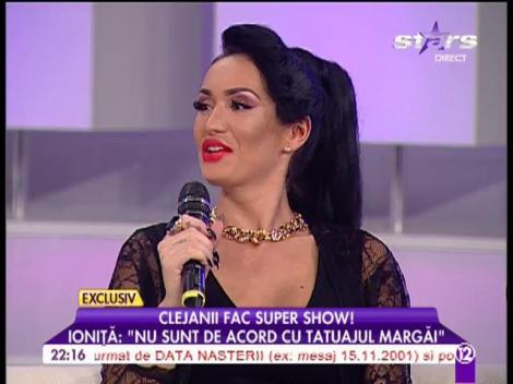 Ioniță de la Clejani: ”Nu sunt de acord cu tatuajul fiicei mele”