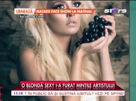 Florin Ristei, o nouă cucerire! O blondă sexy i-a furat minţile artistului!