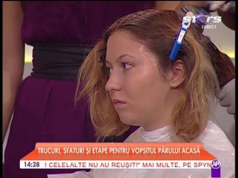 Trucuri, sfaturi şi etape pentru vopsitul părului acasă