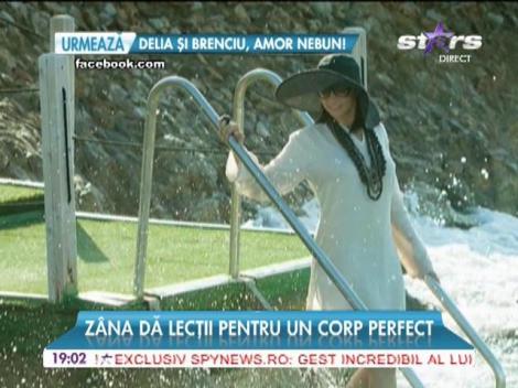 Andreea Marin dă lecții pentru un corp perfect
