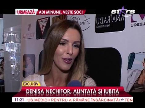 Denisa Nechifor, alintată şi iubită de un bărbat misterios
