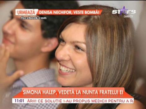 Simona Halep, vedetă la nunta fratelui ei!