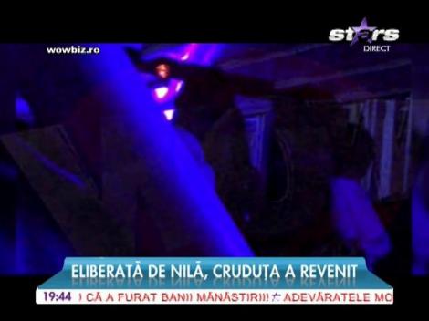 Daniela Crudu, distracție în club până dimineața