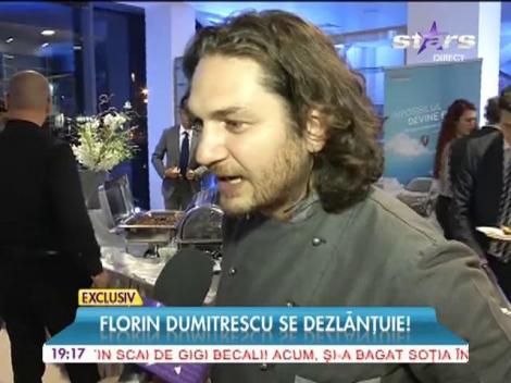 Chef Florin Dumitrescu, demonstrație culinară la Antena Stars