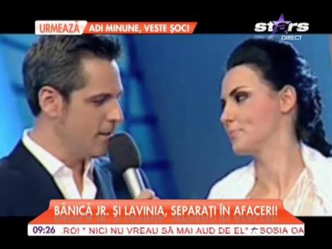Ştefan Bănică şi Lavinia Pârva, separaţi în afaceri!
