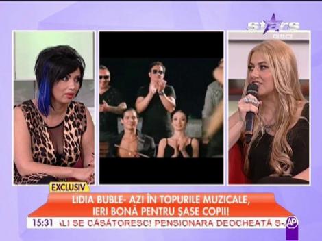 Lidia Buble, azi în topuri, ieri bonă a şase copii şi soră a 9 fraţi