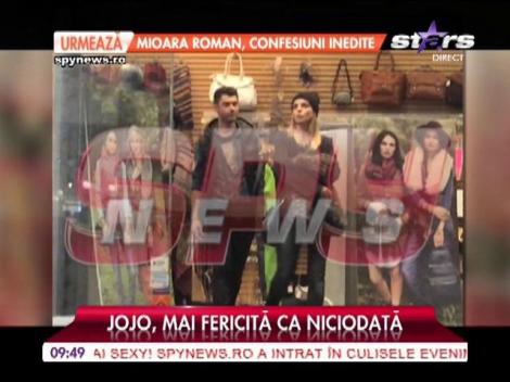 Jojo, mai fericită ca niciodată! Imagini fierbinţi alături de iubitul ei!