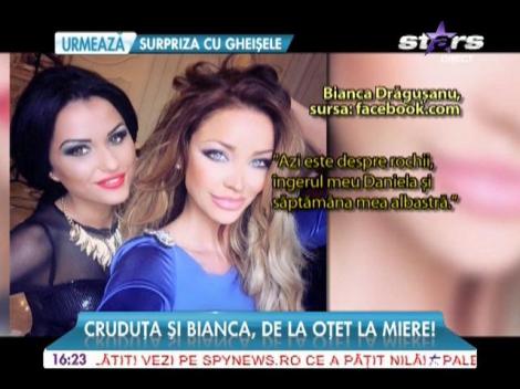 Daniela Crudu şi Bianca Drăguşanu, din nou, prietene