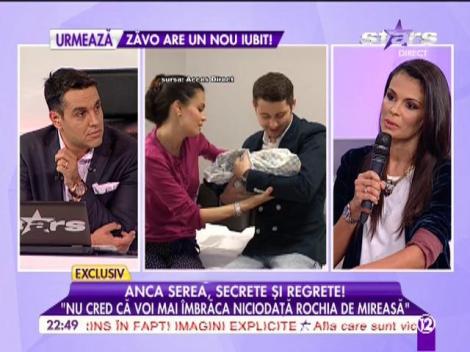 Anca Serea: "Nu cred că voi mai îmbrăca niciodată rochia de mireasă!"