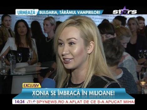 Xonia cheltuie sume exorbitante pe haine