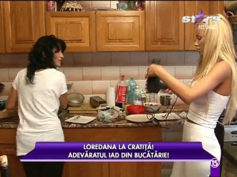Loredana, adevăratul iad din bucătărie! Usucă vinetele cu feonul!