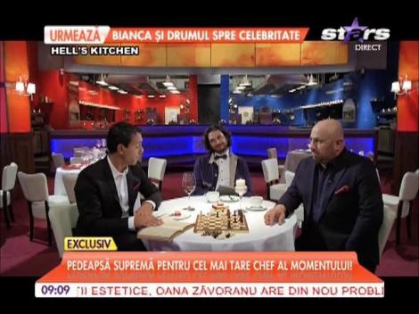 Chef Florin Dumitrescu, pedepsit să mănânce 4 kg de piure de cartofi!