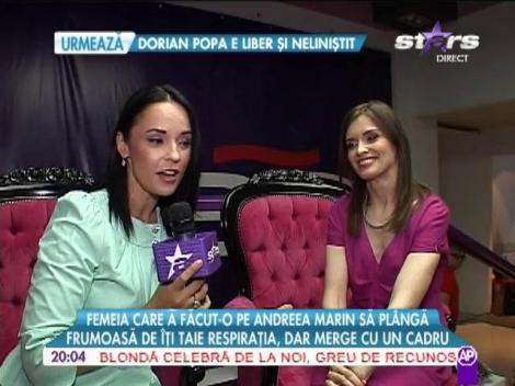 Femeia care a făcut-o pe Andreea Marin să plângă