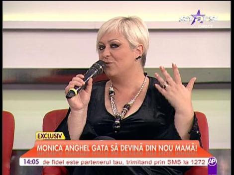 Monica Anghel: "Aş vrea să mai am un copil!"